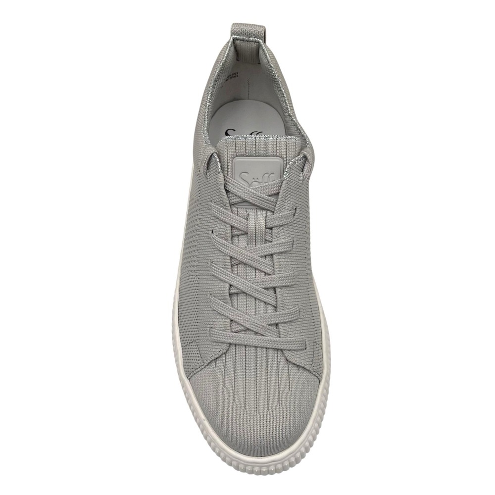 Sofft Womens Faro‎ Knit Sneakers Size 8 Light Grey Lightweight Casual Athletic - Picture 4 of 11